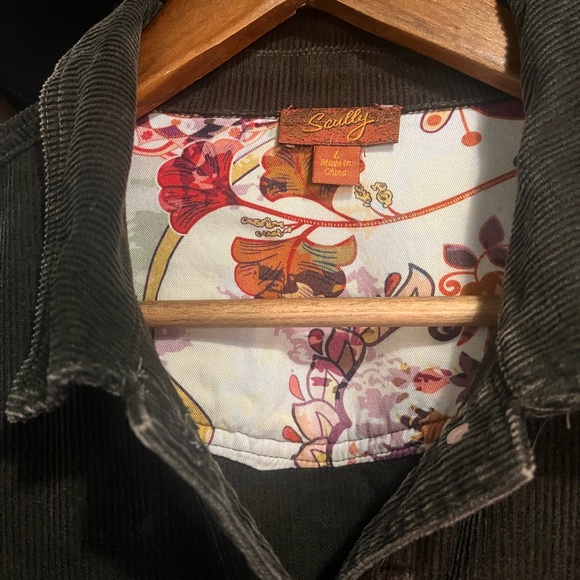 Scully western Corduroy duster L jacket/dress - Picture 4 of 12